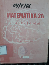 Image of MATEMATIKA 2A