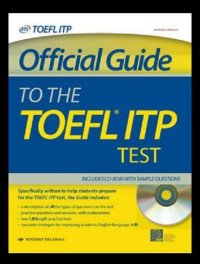 Image of Official Guide To The TOEFL ITP TEST