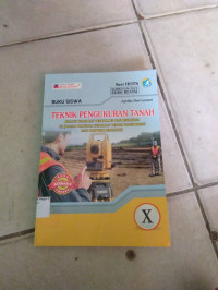 Image of TEKNIK PENGUKURAN TANAH