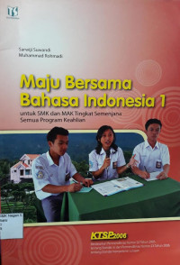 Image of Maju Bersama Bahasa Indonesia 1