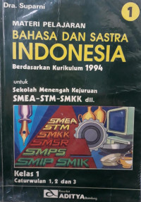 Image of Materi Pelajaran Bahasa dan Sastra Indonesia