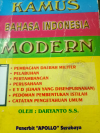 Image of Kamus Bahasa Indonesia Modern