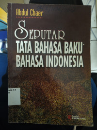 Image of SEPUTAR TATA BAHASA BAKU BAHASA INDONESIA
