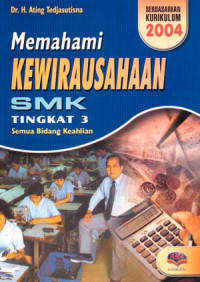Image of Memahami Kewirausahaan SMK Tingkat 3 Semua Bidang Keahlian