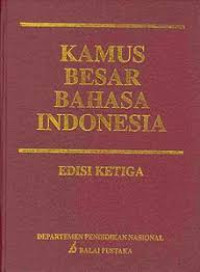 Image of KAMUS BESAR BAHASA INDONESIA