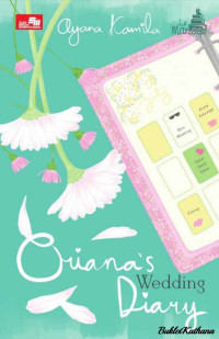 Image of Oriana's wedding diary