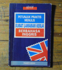 Image of PETUNJUK PRAKTIS MENULIS SURAT LAMARAN KERJA BERBAHASA INGGRIS