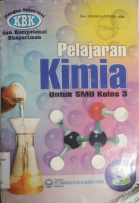 Image of Pelajaran Kimia   Untuk SMU kelas 3
