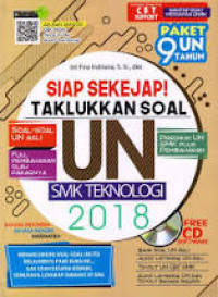 Image of SIAP SEKEJAP! TAKLUKKAN SOAL UN SMK TEKNOLOGI 2018