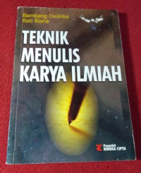 Image of TEKNIK MENULIS KARYA ILMIAH