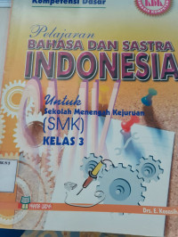 Image of Pelajaran Bahasa dan Sastra Indonesia SMK Kelas 3