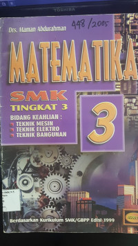 Image of Matematika SMK tingkat 3
