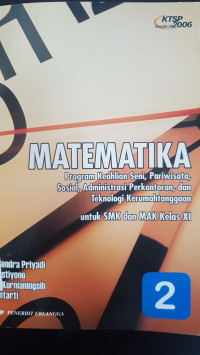 Image of Matematika Untuk SMK dan MAK Kelas XI