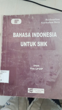 Image of Bahasa Indonesia untuk SMK IIIB