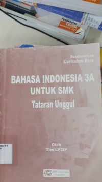 Image of Bahasa Indonesia 3 A untuk SMK