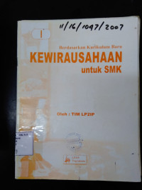 Image of Kewirausahaan Untuk SMK
