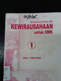Kewirausahaan Untuk SMK 1