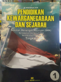Image of PENDIDIKAN KEWARGANEGARAAN DAN SEJARAH KELAS 1