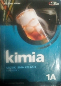 Image of KIMIA Untuk SMA Kelas X