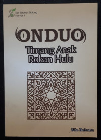 Image of ONDUO Timang Anak Rokan Hulu