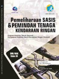 Image of Pemeliharaan SASIS & PEMINDAH TENAGA KENDARAAN RINGAN
