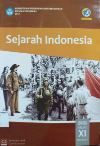 Image of Sejarah Indonesia SMA/MA/SMK/MAK Kelas XI Semester 1